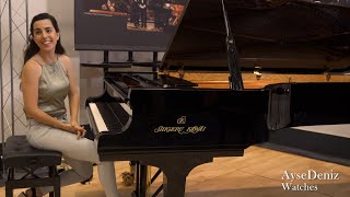 Video thumbnail for Shigeru Kawai SK-EX | AyseDeniz Performs "Watches" from her album "Earth Prelude" at NAMM 2022 by KawaiPianosOnYouTube
