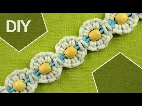 Josephine Knot macrame art