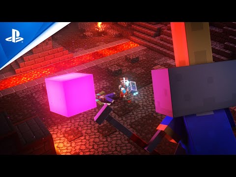 Minecraft Dungeons - Cross-Platform Play Trailer | PS4