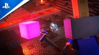 PlayStation Minecraft Dungeons - Cross-Platform Play Trailer | PS4 anuncio