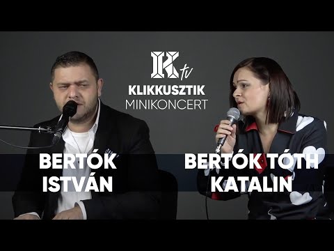 Akusztikus minikoncert Bertók Istvánnal és Bertók Tóth Katalinnal | Klikkusztik S01E02