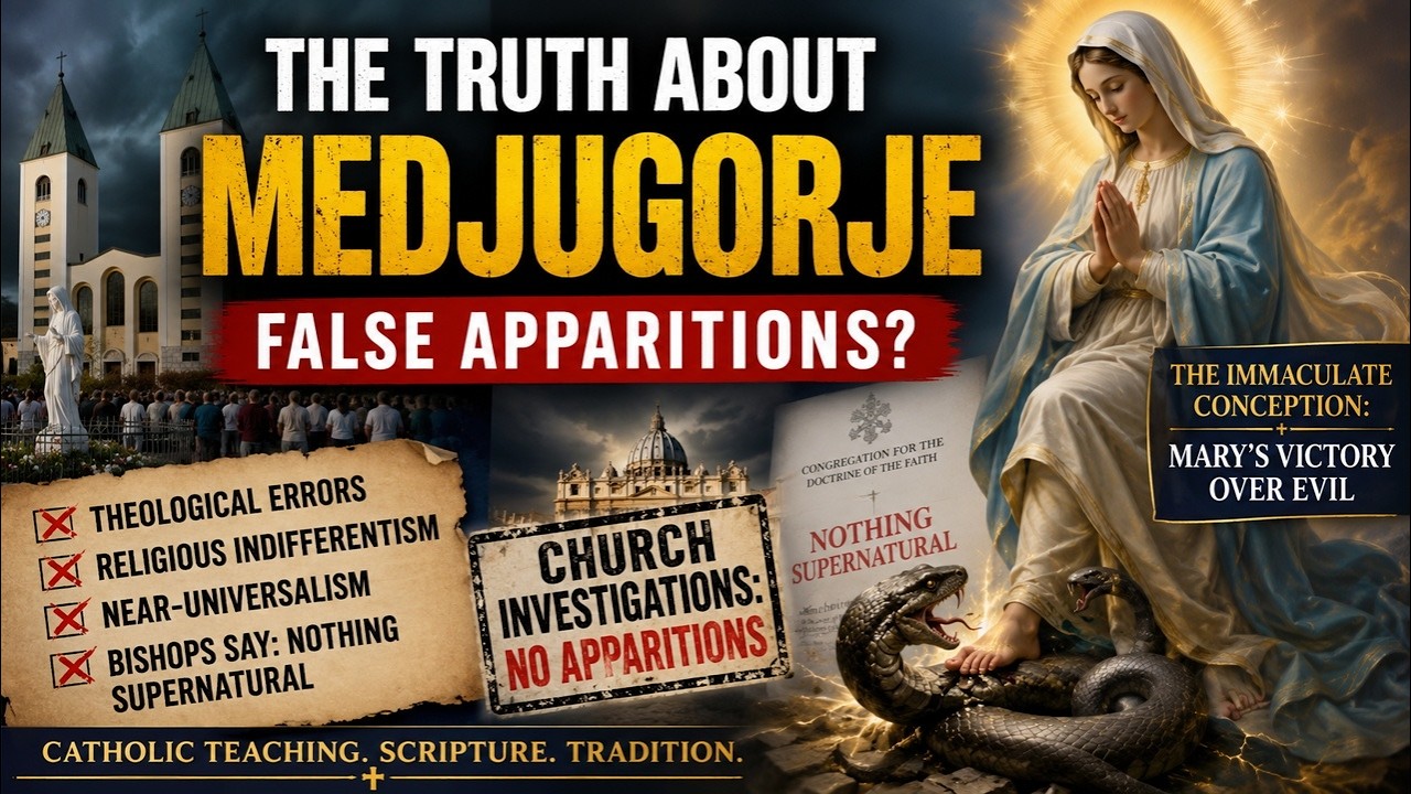 Our Lady of Medjugorje Protects the Head of the Serpent