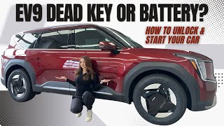 How to get into a Kia EV9 with a dead key or battery! - Kia Hyundai Class