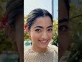 Rashmika Mandanna Eye Wink Is So Cute Short Shorts