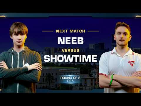 Neeb vs ShoWTimE PvP - Quarterfinals - WCS Valencia 2018 - StarCraft II