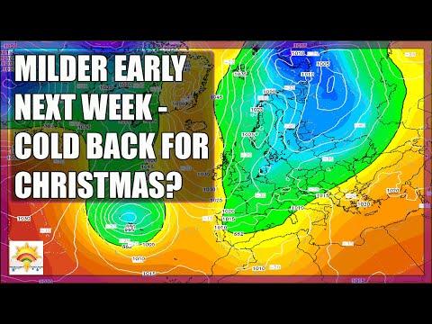 Ten Day Forecast: Milder Early Next - Could The Cold Come Back For Christmas?