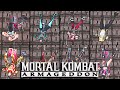 Mortal Kombat Armageddon Every Fighters Scream As They Fall Off Sky Temple