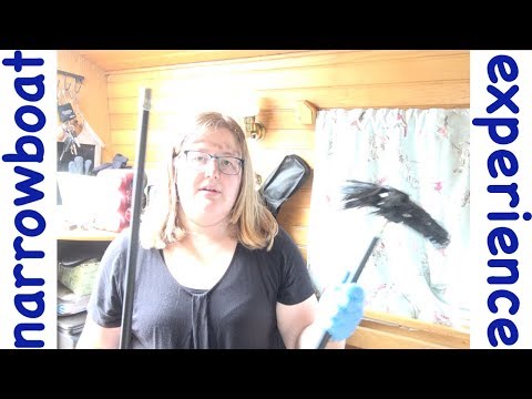 How to get the canal narrowboat ready for winter | Part 1: Sweeping the Chimney