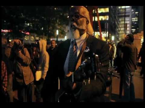 Jimmy "The Rent Too Damn High" McMillan Serenades Wall Street Protesters