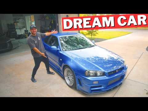 BUYING MY DREAM R34 SKYLINE GTR