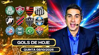⚽️ TODOS OS GOLS DESTA QUINTA 08/10/2026 GOLS DO BRASILEIRÃO, GOLS DE HOJE,GOLS DO DIA (COMPLETO)