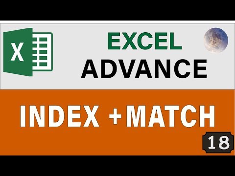 Combination Of INDEX MATCH Function In Excel (Index + Match) 👉Advance Excel Learning 2020 Video