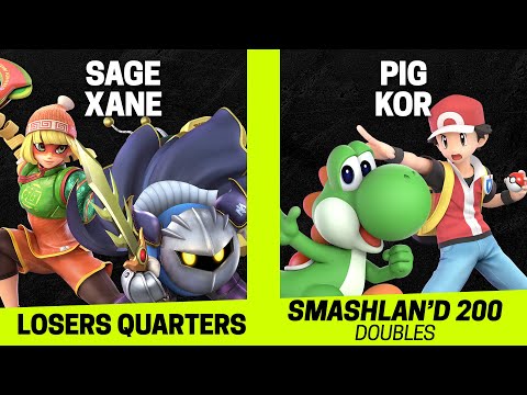 SmashLAN'd 200 Doubles Losers Quarters - Sage/xane vs Pig/Kor - SSBU Tournament