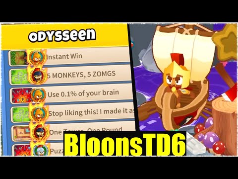 DIE CUSTOM ODYSSEEN SIND RICHTIG GUT! - Bloons Td6 [Deutsch/German]