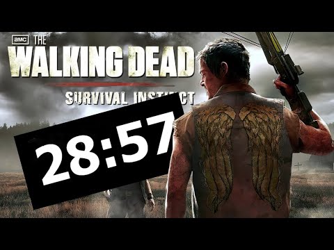The Walking Dead: Survival Instinct. Speedrun 28:57 (Beat the game, Relics)