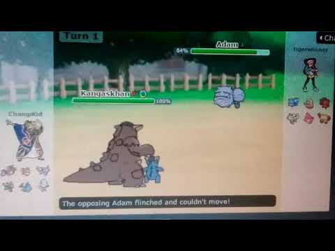 Pokemon Showdown Troll - Mega Kangaskhan Sweep 🌟