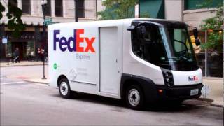 New FedEx Electric Power Delivery Van (9-30-11) [No Sound]