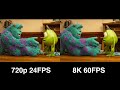 Monsters University 2013 In 8K 60FPS Remastered Upscaled By Artifical Intelligence