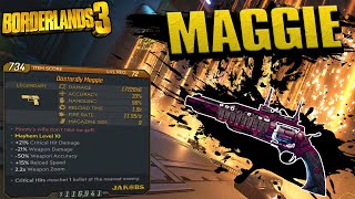 BORDERLANDS 3 | *Maggie* Legendary Weapons Guide