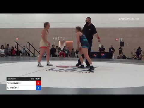 76 Kg Rr Rnd 3 - Yelena Makoyed, CA Vs Kylie Welker, WI