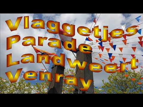 2021 Vlaggetjes parade Landweert Venray