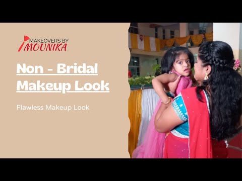 Mounika N Non-Bridal Makeup Look