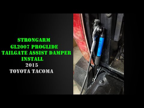 Strongarm GL2007 ProGlide Tailgate Assist Damper Install on 2015 Toyota Tacoma