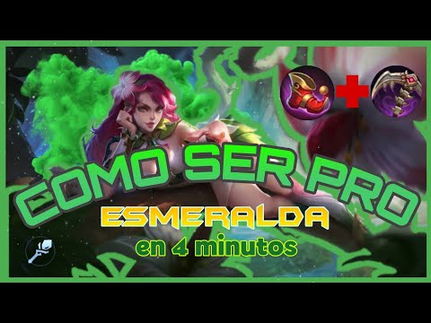 como Ser Pro Esmeralda en 4 Minutos/Tutorial de Esmeralda/Guía de Esmeralda/Build-Tics/MobileLegends