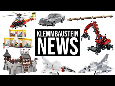 Klemmbaustein News 66: BlueBrixx, CaDA, Cobi, LEGO, Pangu