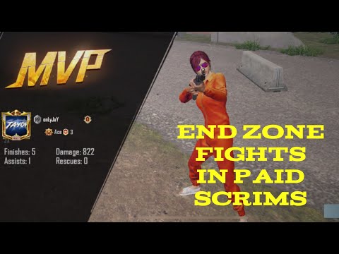 End Zone Fights In Paid Scrims | Solo 5 Finishes | iPhone 12 competitive gameplay | Bgmi competitive