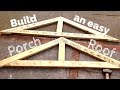 DIY Porch Roof: Building a Simple Pitched Roof Step by Step