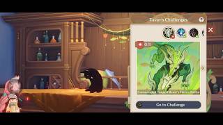 vs Consecrated Fanged Beast Serious Showdown | Genshin Impact | Genius Invokation TCG
