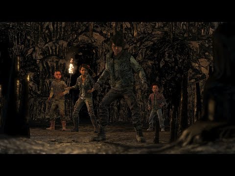 The Walking Dead Season 4 Episode 4 - Clementine Changes James - James saves Clem and AJ