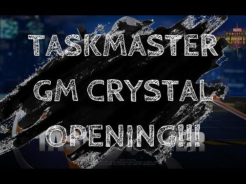 Taskmaster Grandmaster Featured Crystals