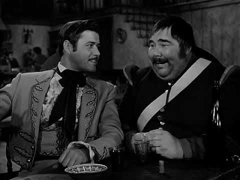 Walt Disney's Zorro - season 1 episode 29 - original black & white with preview.