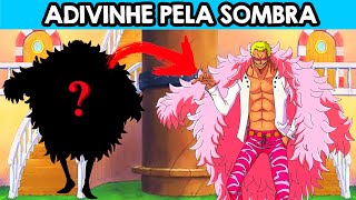 ADIVINHE O PERSONAGEM DE ONE PIECE PELA SOMBRA! JOGO DE ADIVINHAR ONE PIECE (PARTE 12)