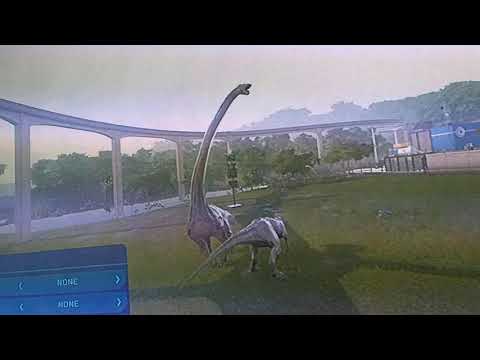 mamenchisaurus killed by indominus Rex (Jurassic world evolution)🦤🦕🦖