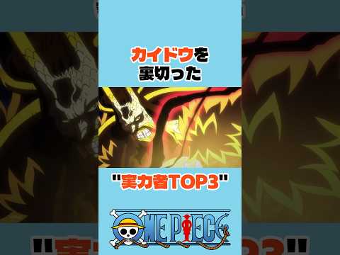 ㊗️10万再生　カイドウを裏切った