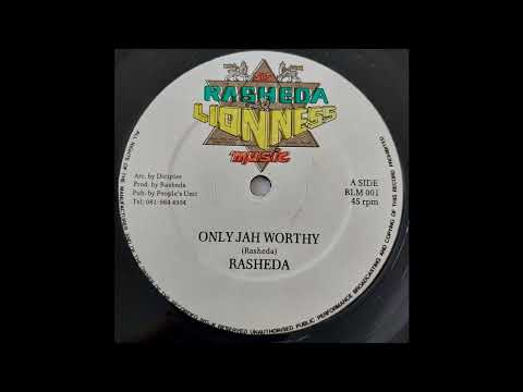 Rasheda - Only Jah Worthy - Sis Rasheda Lionness Music 12inch 1992