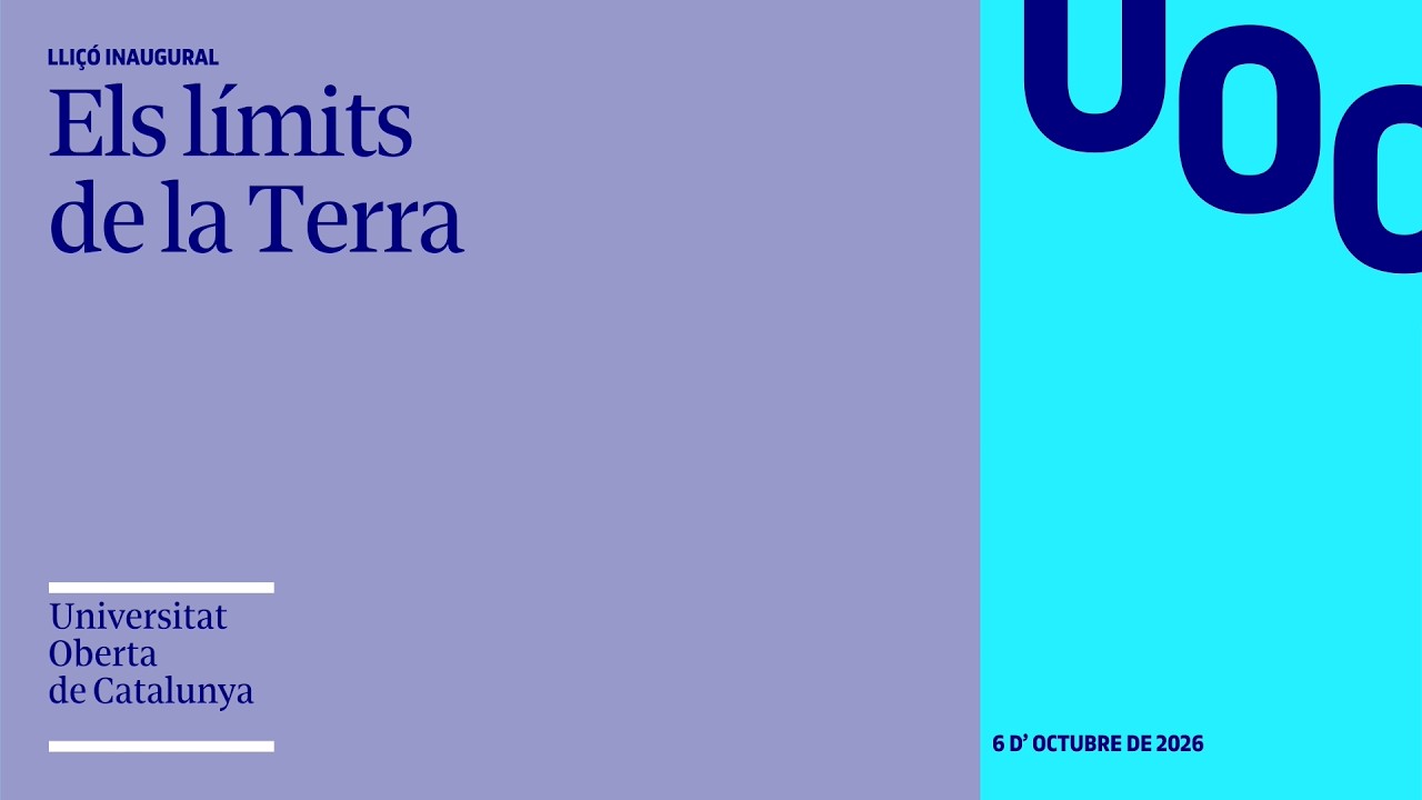 Lliçó inaugural del curs 2026-2027 de la UOC