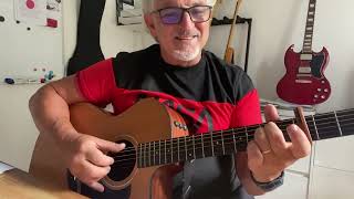 TUTO Â«Â  HyoLynNE Â«Â  de rock VOISINE pour les dy©butants ( Helene ðbao) arpy¨ge . Rythmique