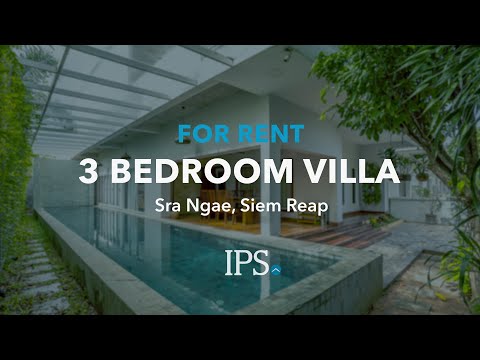 3 Bedroom Villa For Rent - Sra Ngae, Siem Reap thumbnail