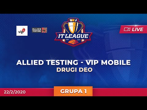 IT LIGA, 11. KOLO, GRUPA 1,  ALLIED TESTING - VIP MOBILE, drugi deo