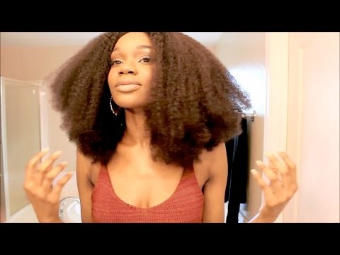 OzoWigs KC004 brown kinky curly human hair review by TwinGodesses