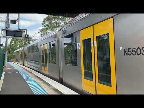 Sydney￼ Waratah/A set Train set is: (A-3) At Casula trains station￼￼ 17/12/22