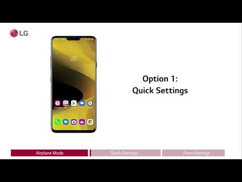 [LG Mobile Phones] How To Enable Airplane Mode On Your LG Phone