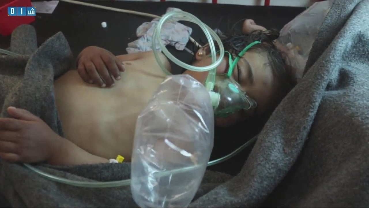 Deadly chemical attack in Syria kills dozens - YouTube