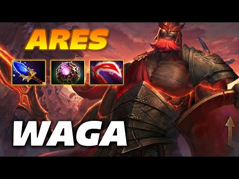 WAGA MARS ARES - Dota 2 Pro Gameplay [Watch & Learn]