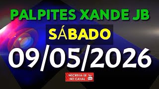 PALPITE DIA 09/05/2026 | JOGO DO BICHO TODAS AS LOTERIAS 