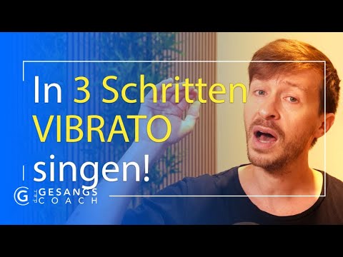 So singst du mit VIBRATO - 3 einfache Schritte!